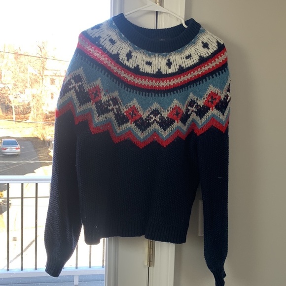 J crew apres ski COZY wool/alpaca/polyamide blend sweater - Picture 1 of 3